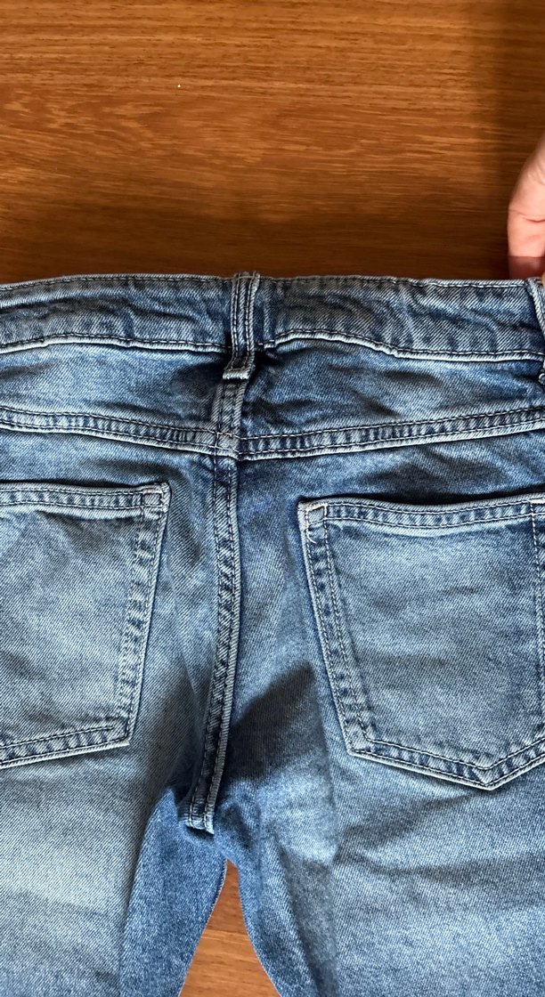 Erkek Çocuk Mavi Denim  Pantolon - Görsel 4