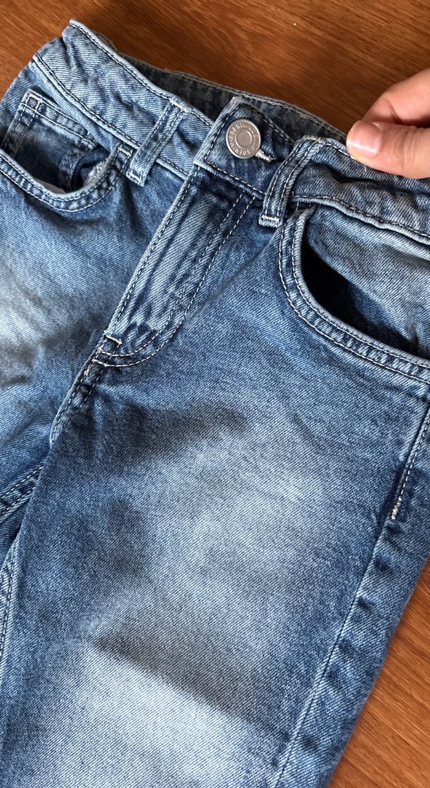 Erkek Çocuk Mavi Denim  Pantolon - Görsel 3