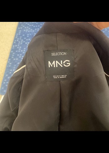 Siyah Kadın Düğmeli Ofis Blazeri - Görsel 2