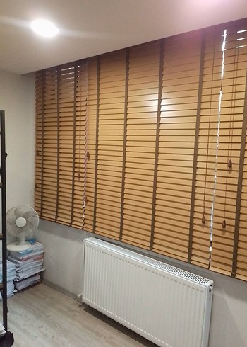 ahşap görünümlü jaluzi - Görsel 3
