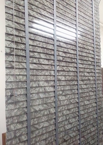 123 cm mermer desenli jaluzi - Görsel 2