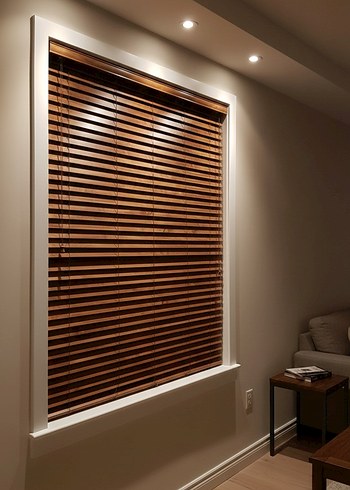 Bej Çizgili Modern Perde - Görsel 6