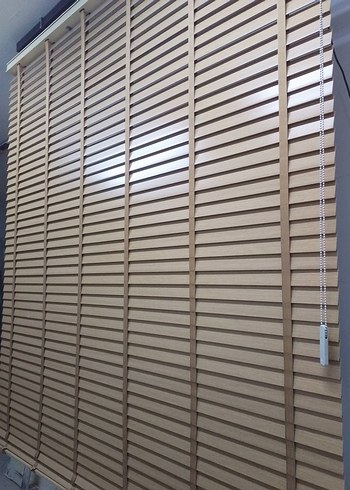 Bej Çizgili Modern Perde - Görsel 7