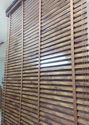 Bej Çizgili Modern Perde - Görsel 4