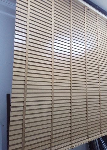 Bej Çizgili Modern Perde - Görsel 8