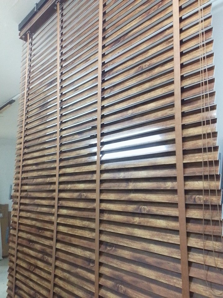 Bej Çizgili Modern Perde - Görsel 4