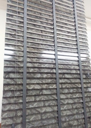 85 cm Ahşap Görünümlü Jaluzi Perde - Görsel 3