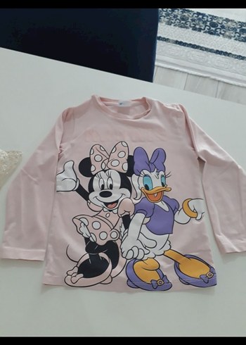 Walt Disney World Pamuklu Pembe Baskılı Çocuk Pijaması 6 Yaş