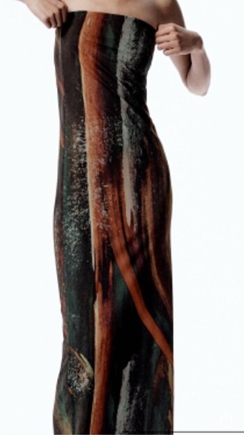 Zara Zara straplez elbise