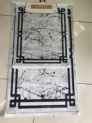 Banyo Paspası 2li set dot kaymaz taban