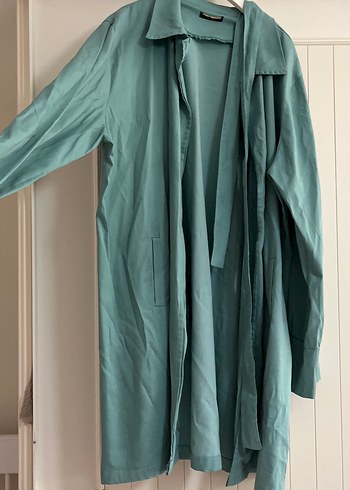 Turkuaz Uzun İnce Kap - Görsel 3