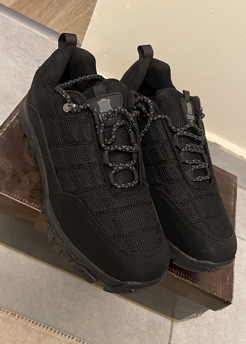 Diğer Siyah Erkek Outdoor Spor Ayakkabı Velcro