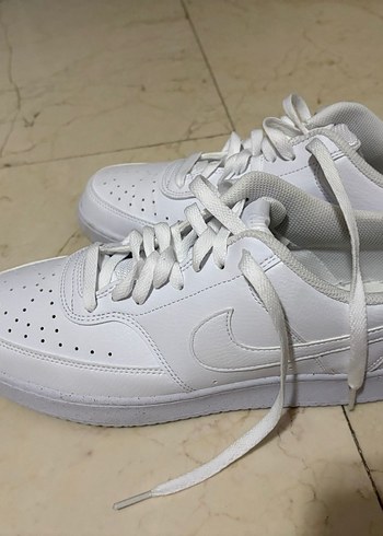 Beyaz erkek Spor Ayakkabı - Düz Taban - Görsel 3