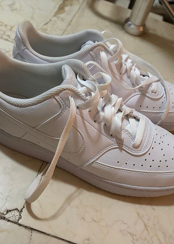 Beyaz erkek Spor Ayakkabı - Düz Taban - Görsel 6