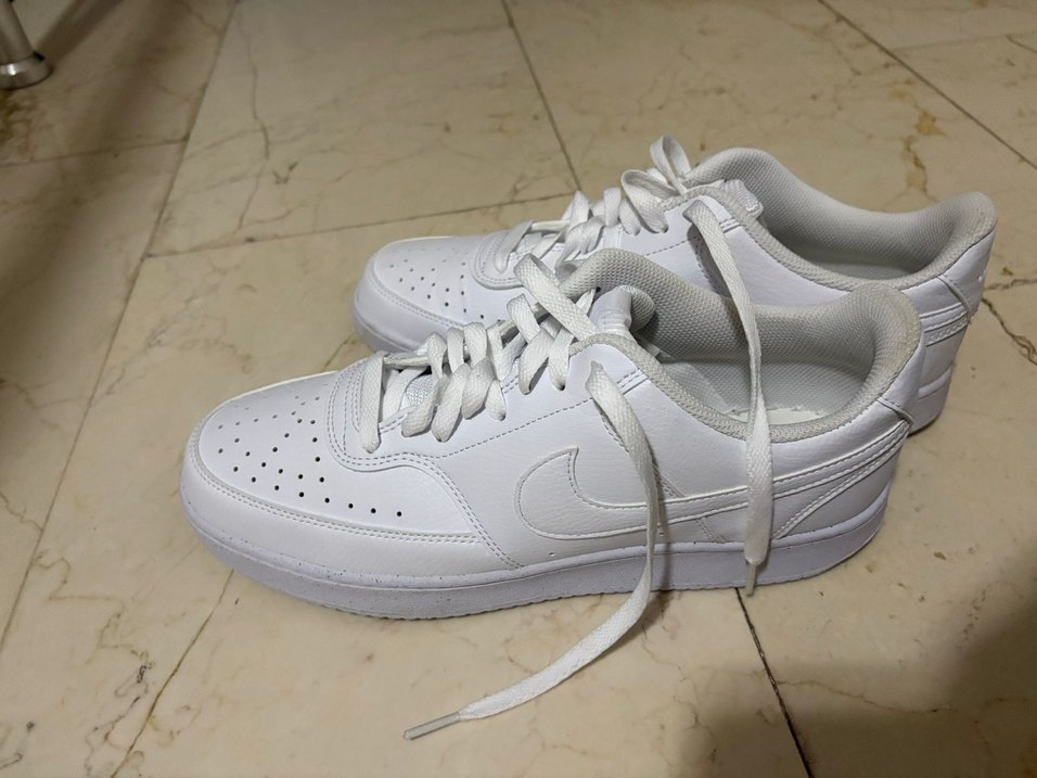 Beyaz erkek Spor Ayakkabı - Düz Taban - Görsel 3