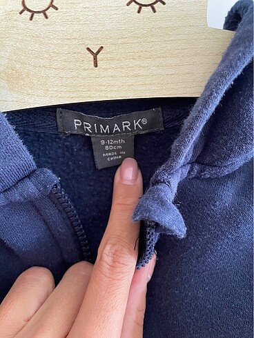 Primark Primark kapşonlu sweatshirt 9-12 ay