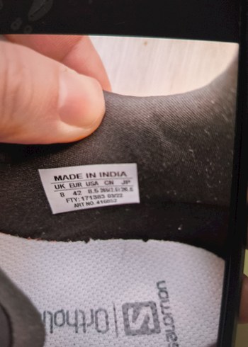 Gri Erkek Spor Outdoor Ayakkabı Velcro - Görsel 8