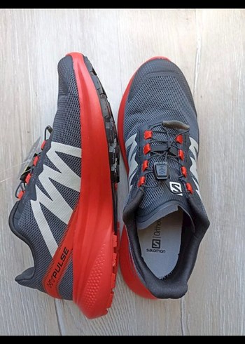 Gri Erkek Spor Outdoor Ayakkabı Velcro - Görsel 2