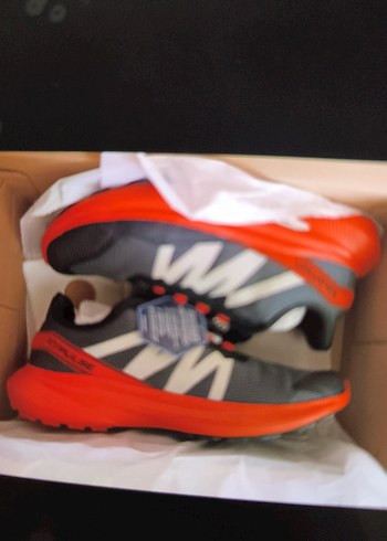 Gri Erkek Spor Outdoor Ayakkabı Velcro - Görsel 7