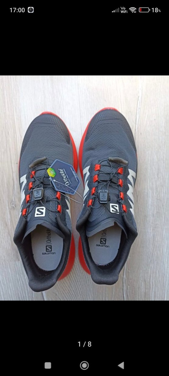 Gri Erkek Spor Outdoor Ayakkabı Velcro - Görsel 3