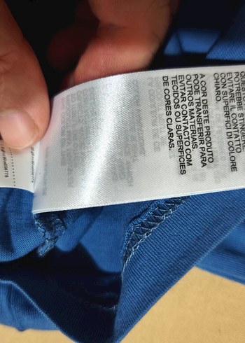 s/m Beden mavi Renk Tommy Jeans Erkek Mavi Kısa Kollu Tişört