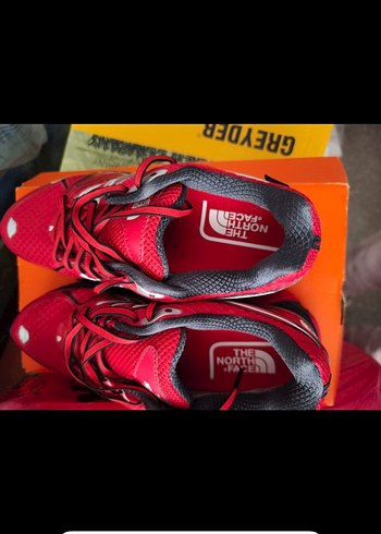 Kırmızı Erkek Koşu ve Antrenman Ayakkabısı Velcro - Görsel 3