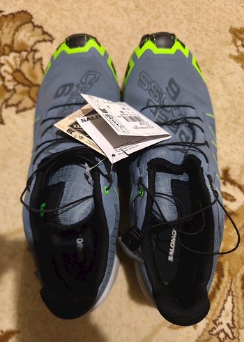 Salomon Gri Spor Outdoor Ayakkabı Velcro - Görsel 6