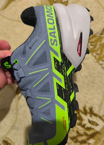 Salomon Gri Spor Outdoor Ayakkabı Velcro - Görsel 4