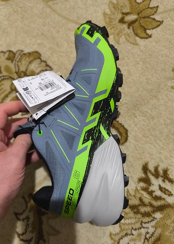 Salomon Gri Spor Outdoor Ayakkabı Velcro - Görsel 2