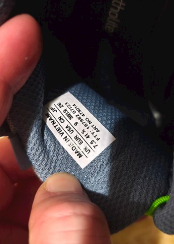 Gri Yeşil Bağcıklı Erkek Spor Ayakkabı - Görsel 4