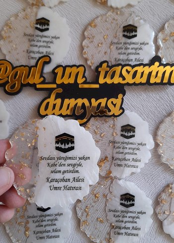Kabe Temalı Umre Hatırası Hediyelik