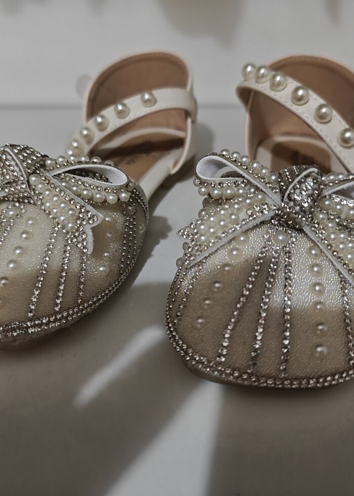 Kız çocuk şık ayakkabı  - Görsel 4