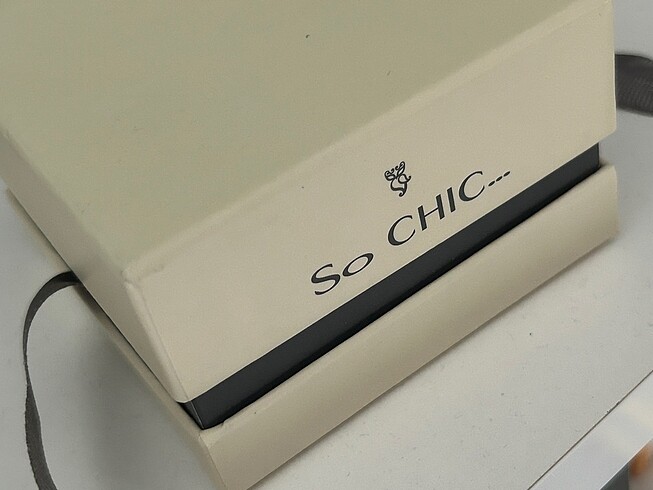 So Chic So Chic Gümüş Swarovski Taşlı Kolye