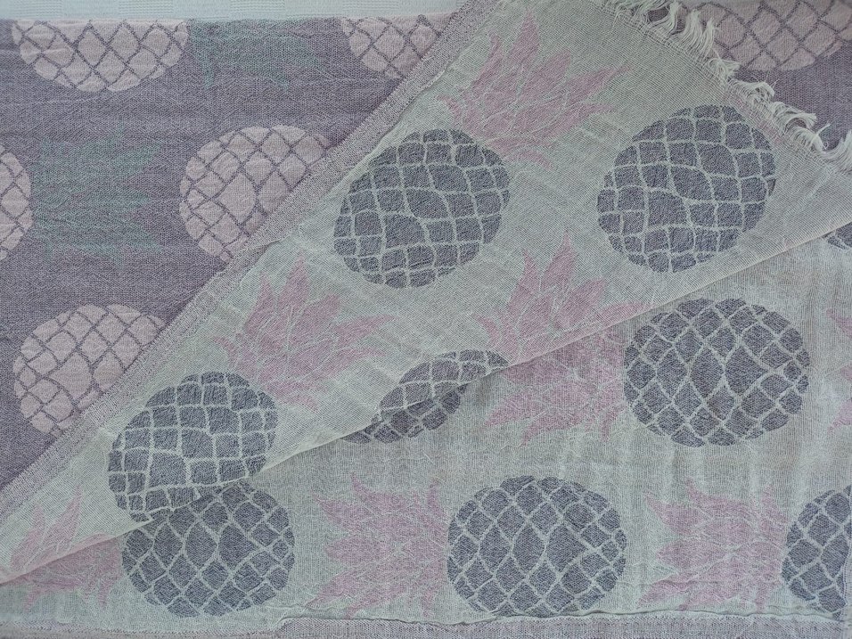 Mor Gri Buldan peştemali - Görsel 3