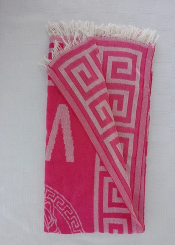 Renkli Pembe Bohem  Buldan peştemali,Plaj Havlusu - Görsel 2