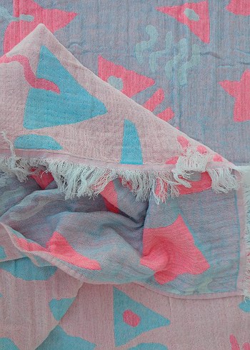 balık desenli dokuma Buldan peştemali - Görsel 5