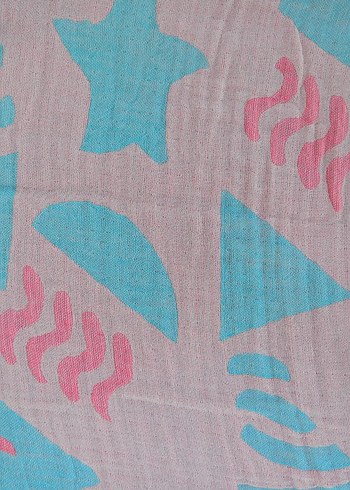 balık desenli dokuma Buldan peştemali - Görsel 3