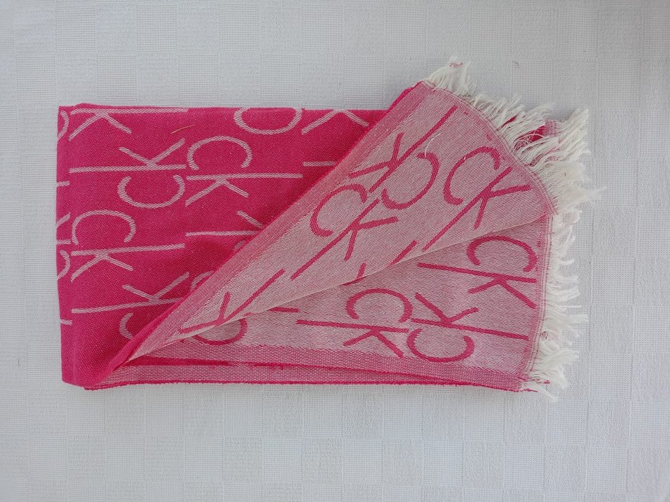 Pembe Desenli dokuma Buldan peştemali - Görsel 2