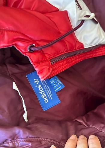 Bordo Kapüşonlu Kadın Şişme Yelek - Görsel 8