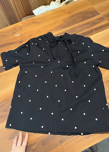 Puantiyeli kısa kollu - Görsel 3