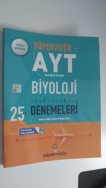 süpervizör ayt biyoloji denemesi 