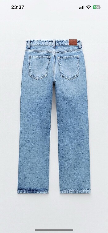 34 Beden lacivert Renk Zara jean