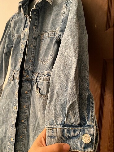 xs Beden Mango jean elbise