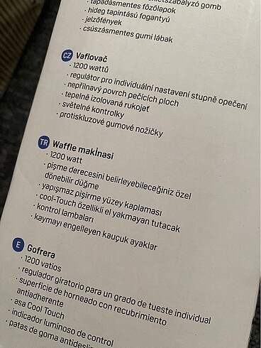 Beden Waffle makinası