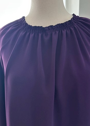 Armine Uzun Mor Gotik Salaş Elbise
