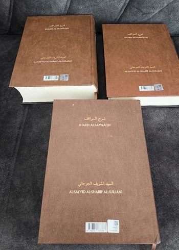  Beden Renk Şerhu'l Mevakıf 3 Cilt Dini Kitap Seti