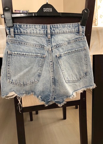 Zara jean şort - Görsel 4