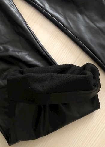 Siyah Deri Pantolon - Görsel 6