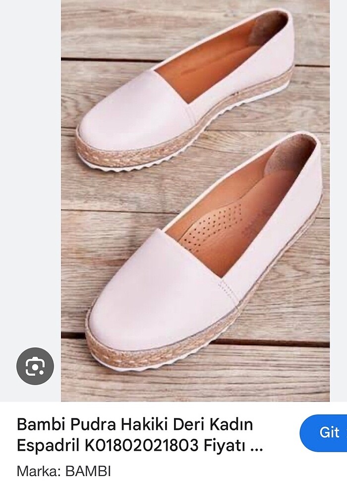 Bambi marka espradril - Görsel 2