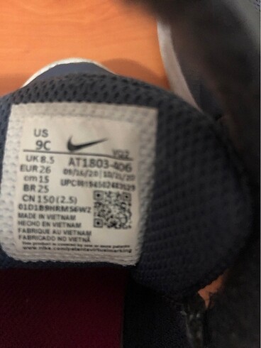 26 Beden lacivert Renk Yeni gibi nike